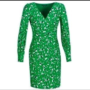 Lauren Ralph Lauren Green Floral Dress